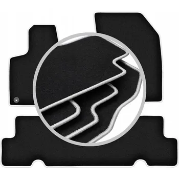 autokoberec Velurové autokoberce Wielganizator 3 ks