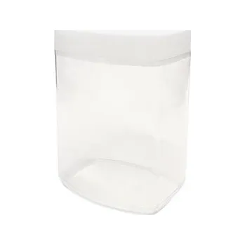 Dóza na potraviny Dóza 1,40l čirá na syp. potr., nový typ, plast