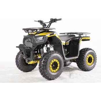 Dětské elektrovozidlo Ramiz 120CC DISCOVERER Žlutá motorová čtyřkolka