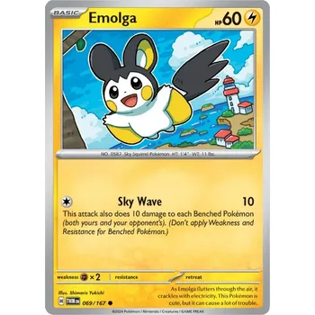 Karetní hra Emolga 069/167 - Twilight Masquerade Typ karty: Non-Holo