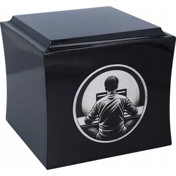 Smuteční dekorace Kremační urna pro informatika Urna pro IT specialistu