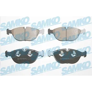 Brzdová destička Sada brzdových destiček, kotoučová brzda SAMKO 5SP881