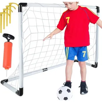 Sportovní branka Fotbalová branka s míčkem