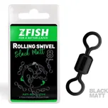 Zfish Obratlík Rolling Swivel Black Matt vel.8 28kg