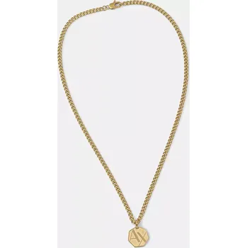 Náhrdelník Náhrdelník Armani Exchange LOGO AXG0152710 zlatá GLD, vel. ONE SIZE