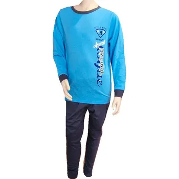 Chlapecké pyžamo xcena Pyžamo modré s obrázkem Velikost: 140/146