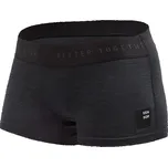 SENSOR MERINO CORDURA dámské kalhotky s nohavičkou černá velikost S