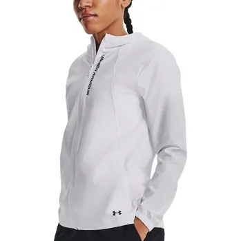 Běžecké oblečení Bunda s kapucí Under Armour UA OutRun the Storm Jkt-WHT 1377043-100 Velikost L