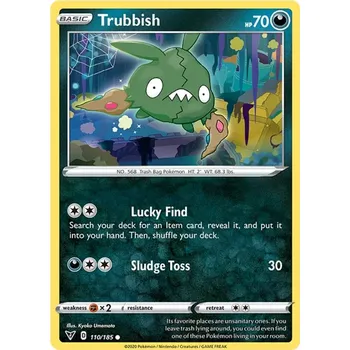 Sběratelská karetní hra Trubbish 110/185 - Vivid Voltage Typ karty: Non-Holo