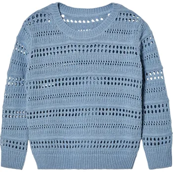 Dívčí svetr lupilu® Dívčí pletený svetr (modrá, 110/116)