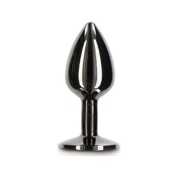 Anální kolík Taboom Anální kolík se šperkem Small černý