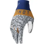 Mx Rukavice THOR SPORTMODE Gloves Bravo Navy/Copper, Velikost XL