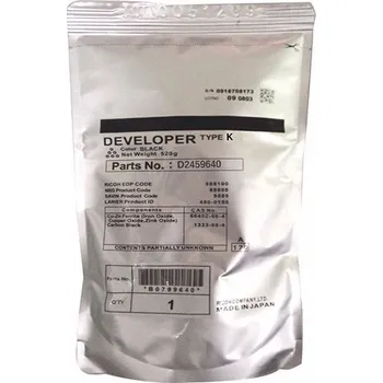 Ricoh D2459640 černý (black) originální developer