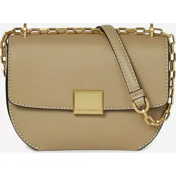 Kožená kabelka Karl Lagerfeld A1W30445 béžová 02X, vel. ONE SIZE