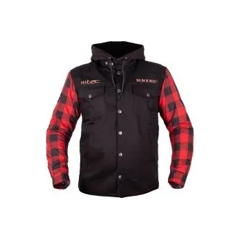 Sportovní oblečení Moto bunda W-TEC Black Heart Radikaal - červeno-černá, 4XL