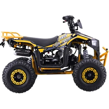 Dětské elektrovozidlo Ramiz 110CC EXPLORER Žlutá motorová čtyřkolka