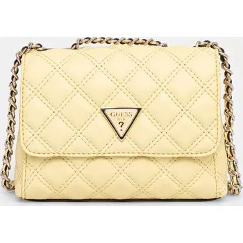 Kabelka Guess GIULLY žlutá barva, HWQG87 48740 HWQG87.48740 11X, vel. ONE SIZE