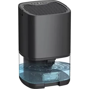 Odvlhčovač vzduchu Přenosný odvlhčovač vzduchu s tichým provozem Černá