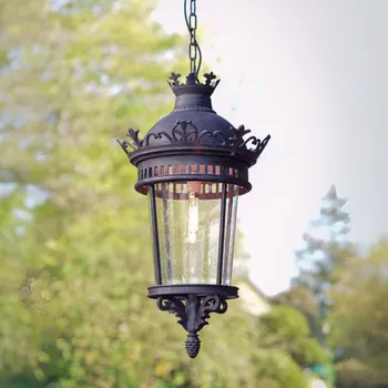 Venkovní osvětlení Robers Leuchten HL2640 Robers kovaná venkovní závěsná lucerna zámecký styl