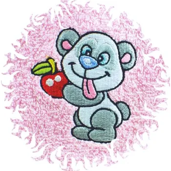 Dětská osuška s výšivkou QUALITY 400 g/m2 - PANDA