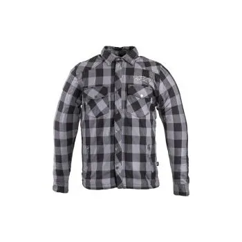 Flanelová košile W-TEC Black Heart Reginald s aramidem - červeno-černá, XXL