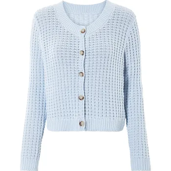Dámský svetr esmara® Dámský kardigan (modrá, L(44/46))