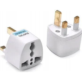 Bezpečnostní kamera Síťový adaptér UK-EU Smart-Tel 10 A 250 V bílý