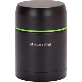 Termoska Termoska jídlovka 0,50l NR, mat černá, d10,5x15cm, (8hod.)