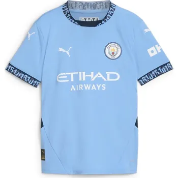 Chlapecké tričko Puma Manchester City Home Shirt 2024 2025 Juniors Blue 13 let