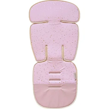 PINKIE podložka do kočárku Shine Gold Pink