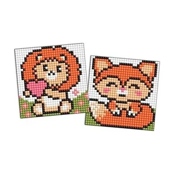 Set školních potřeb Diamentowa mozaika Kids magnes - Czerwone...