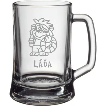 Sklenice Půllitr s motivem - OPIČKA #3