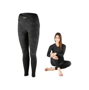 Dámské termo spodky Dámské funkční spodky NILS BTS0062 ROSA černé - L/XL