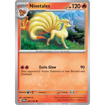 Karetní hra Ninetales 027/167 - Twilight Masquerade Typ karty: Non-Holo