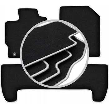 autokoberec Velurové autokoberce Wielganizator 3 ks