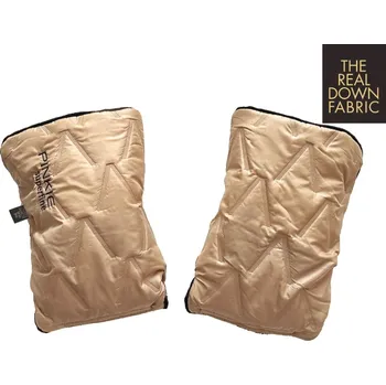 Rukávník PINKIE péřové rukavice na kočárek Superfine Vee Sand