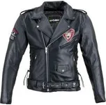Kožená moto bunda W-TEC Black Heart Perfectis - černá, 3XL