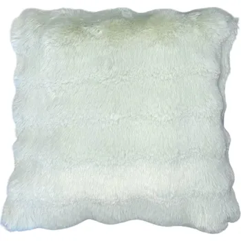 Dekorativní polštářek Mikroplyšový polštářek, vlnky - Světle zelený 45x45 cm