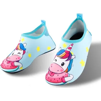 Vodácké vybavení Boty do vody pro děti s motivem jednorožce, velikost 32/33