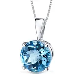 Zlatý topazový přívesek Icy