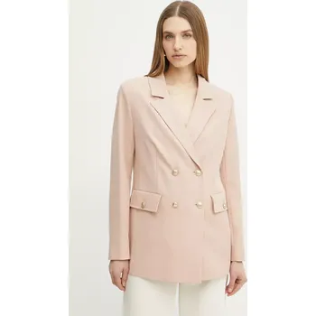 Dámské sako Sako Guess oranžová barva, W5RN49 WGX02 W5RN49.WGX02 24X, vel. XL