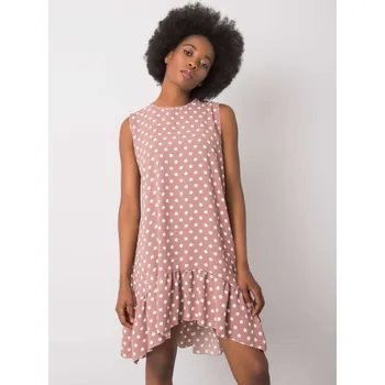 Dámské šaty Růžové šaty s puntíky WN-