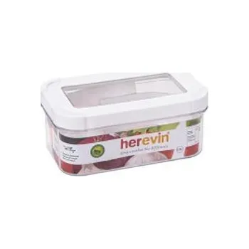 Dóza na potraviny Dóza 0,60l, 15,5 x9,4x6,3cm, transp., plast