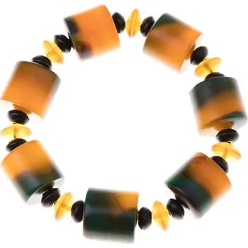 Náramek Náramek achát valounky vz. č.50