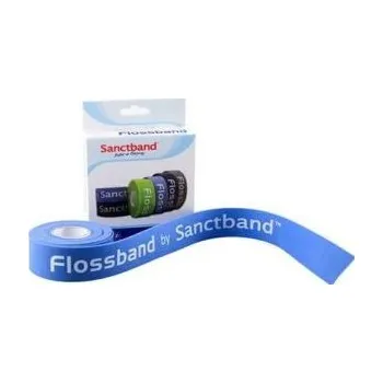Kompresní guma Flossband by Sanctband 2,5 cm x 2 m - borůvka - střední