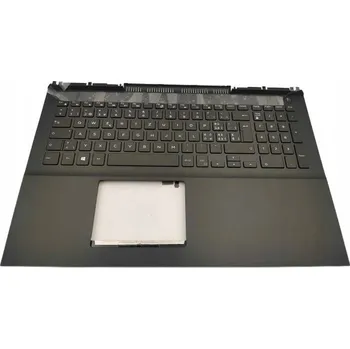 Náhradní klávesnice pro notebook Nová švýcarská podsvícená klávesnice SWISS Dell OEM Inspiron 15 (7567 / 7566) MDC8K