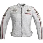 Dámská kožená moto bunda W-TEC Sheawen Lady White - bílá, M