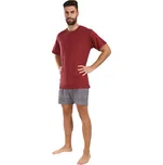 Pánské pyžamo Gino vícebarevné (79168-MCRDxG) 3XL 79168-MCRDxG Možnost vrácení zboží ZDARMA do 120 dnů!