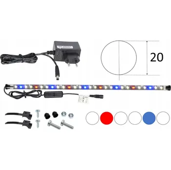 LED trubice LED trubice FULL SPECTRUM 130 cm akvarijní zářivka fi20