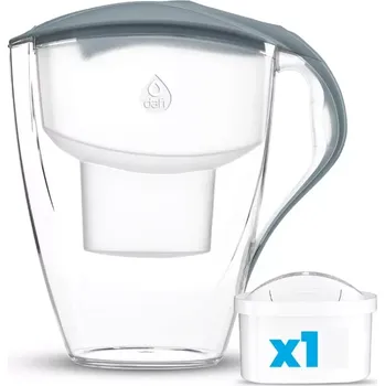 Filtrační konvice Dafi Omega unimax 4 l - šedá + filtr zdarma